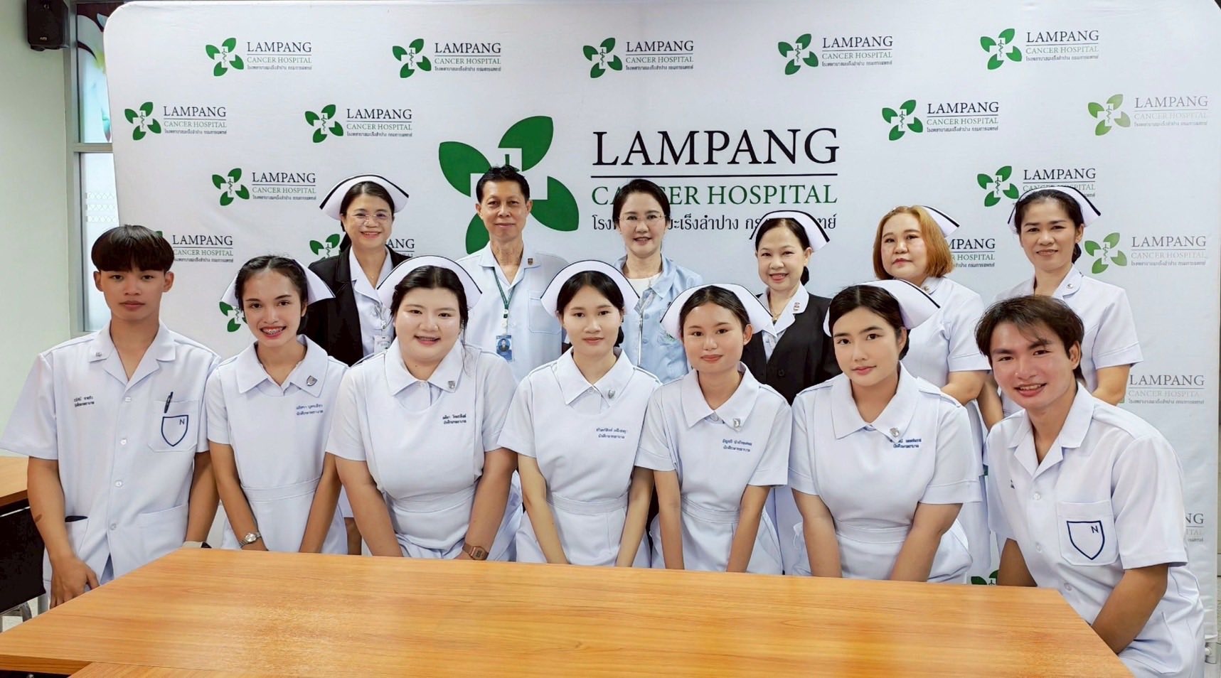 จัดกิจกรรมปฐมนิเทศ นักศึกษา พยาบาลชั้นปีที่ 2 จากคณะพยาบาลศาสตร์ มหาวิทยาลัยเนชั่น ในรายวิชาปฏิบัติการพยาบาลพื้นฐาน