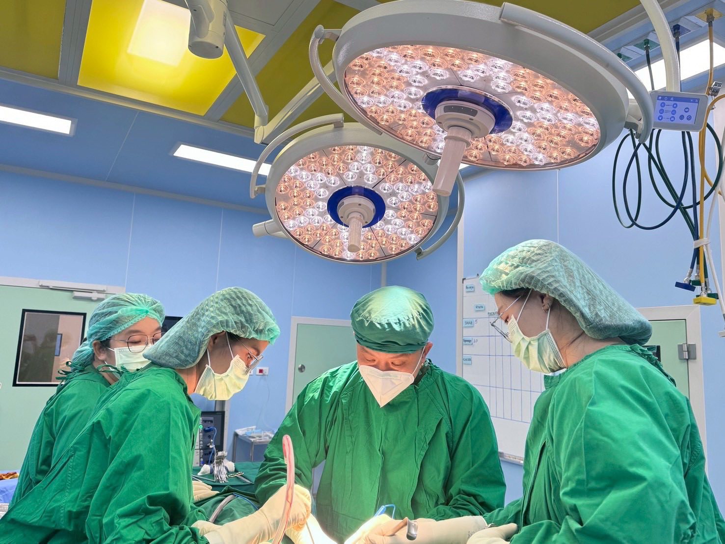 ายแพทย์รวินท์ อิงศิโรรัตน์ ผู้อำนวยการโรงพยาบาลมะเร็งลำปาง ร่วมเป็นวิทยากรโครงการสอนและสาธิต (Coaching) การผ่าตัดเต้านมแบบสงวนเต้านม (Breast Conservin...