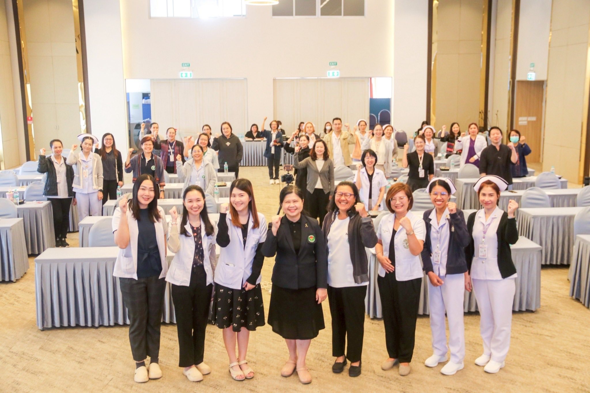 โครงการแลกเปลี่ยนเรียนรู้เรื่อง การบริหารยาผ่านสายยางให้อาหารอย่างปลอดภัย